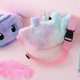thumbnail image 3 of Unicorn Bum bum bolsa de peluche para niños bolsa de perrito bolsa de cinturón bolso de pecho bolso de hombro para niña Feliz Sencillez, 3 of 3