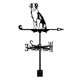thumbnail image 1 of Veleta de , adorno para cachorro, accesorios de veleta, veleta de Metal para animales, indicador de dirección del viento para exteriores, 1 of 9