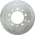 thumbnail image 3 of StopTech Select Sport Drilled and Slotted Brake Rotor; Rear Right, 3 of 5