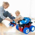 thumbnail image 3 of Four-wheel Drive Inertial Off-road Vehicle Stunt Model Inertia SUV Friction Power Car Toy for Children Boy Anti-drop Pull Back Car, 3 of 9