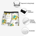 thumbnail image 6 of Bingfone Dinosaur On Excavator Men'S Underwear - Casual Stretch Boxer Briefs-Small, 6 of 9