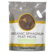 Organic Sphagnum Peat Moss by Perfect Plants - 8 Quart