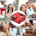 thumbnail image 5 of Wearable Blanket,Red Cartoon Dinosaurs Skiing Pattern Hooded Wearable Flannel Blanket for Adults & Teens,Winter Poncho Shawl Wrap Cape Cozy Anti-Pill,50"x60", 5 of 5