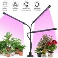 thumbnail image 1 of Planta de bombilla LED de 60 brazos ajustables con luz de cultivo de 3 cabezales, 1 of 8