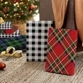 thumbnail image 2 of Medium Christmas Gift Boxes with Lids (12 Shirt Boxes, 3 Designs: Blue, Green, Red Plaid, Black Buffalo Check) for Christmas, Hanukkah, Birthdays, Father's Day, 2 of 6