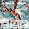 thumbnail image 3 of Elk Deer Set with Unique CoversPatterns - 2 Pack Decorative Pillows for Bed - Includes Pillow Inserts - Available in 16x16, 18x18, 20x20 Inches for Any Occasion, 3 of 6