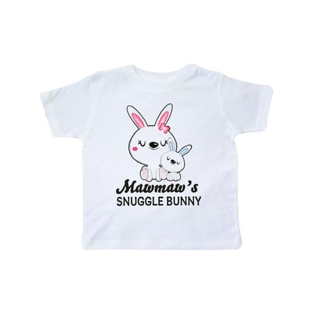 

Inktastic Mawmaws Snuggle Bunny Easter Gift Toddler Boy Girl T-Shirt