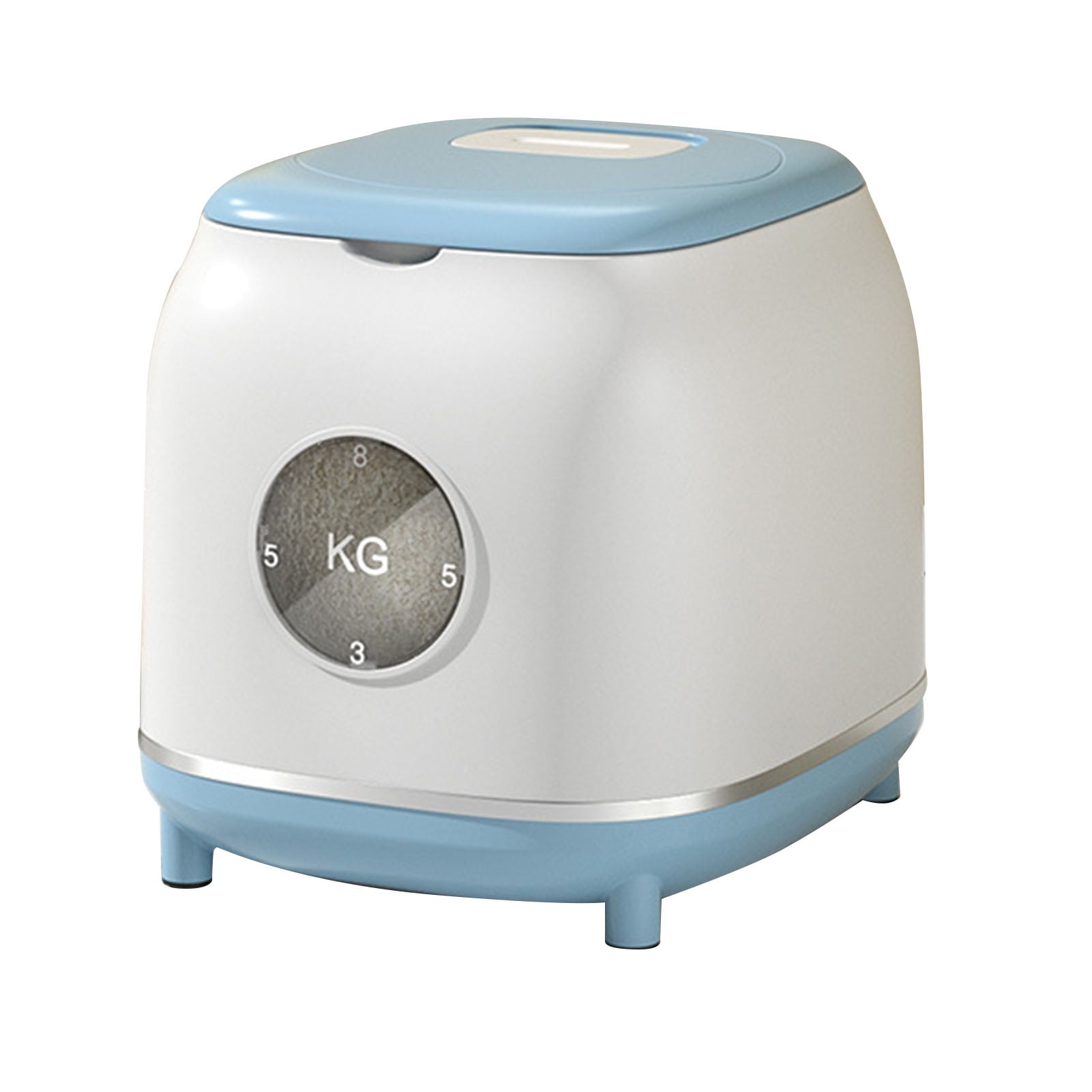 Blue Container For Rice Rice Airtight Storage Container Kitchen Rice Bucket Grain Container ...