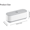 thumbnail image 6 of Clearzy Ultrasonic Cleaner, Professional Sonic Cleaner with One-Touch Operation, Portable Ultrasound Cleaner for Rings, Glasses,Jewelry, Dentures Cleaner, Rechargeable（1pcs）, 6 of 8