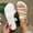 White, variant on Mqqzkk Womens Comfortable Flat Slide Sandals Summer Casual Slippers Open Toe Four Strappys Fashion Dressy Shoes