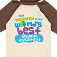 thumbnail image 4 of Inktastic Medical Assistant Mom Boys or Girls Long Sleeve Baby Bodysuit, 4 of 5