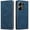 Blue, variant on Case for Xiaomi RedMi Note 13 Pro 4G (Not fit 5G) Premium PU Leather Phone Cover with Card Holder Stand, Shockproof Flip Wallet Cover