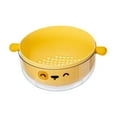 thumbnail image 1 of DOLITY Fruits Washing Basket 2 Layer Draining Basket for Kitchen Sink Counter Beans Yellow, 1 of 9
