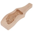 thumbnail image 3 of Mooncake Household Tools Baking Sweet Pastry Steamed Bread Decoration Baozi Pasta Pumpkin Cake Wood Lunar Decorative (Fish), 3 of 5