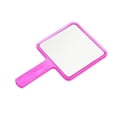 thumbnail image 5 of Unique Bargains 1 Pc Portable Chrome Handheld Mirror for Vacation Travel Rose Red Plastic Glass, 5 of 5