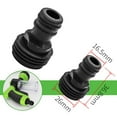 thumbnail image 1 of 3/4"Quick Connector Male Threaded Hose Pipe Adapter For Garden Irrigation System, 1 of 11