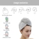 thumbnail image 4 of Gorro de toalla para el cabello, gorro grueso de secado rápido para mujeres, turbante absorbente de secado rápido para el cabello, 4 of 5