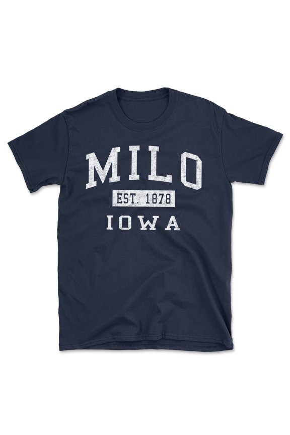 Milo Iowa Classic Established Men's Cotton T-Shirt