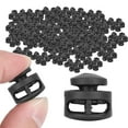 thumbnail image 2 of Cord Locks,300Pcs Double Hole Spring Rope Spring Cord Locks Nylon Cord Locks True Excellence, 2 of 5