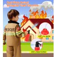 thumbnail image 4 of Disfraz de bombero de LOYO para niños de 5 a 6 años, juego de simulación, 4 of 8