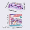 thumbnail image 3 of Kids DIY Bracelet Making Kit Art Craft Activity with Multicolor Gems Hair Pen Painting Friendship Bracelets for Girls Arts and Crafts Toy Easter Birthday, 3 of 4