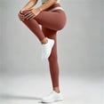 thumbnail image 7 of Dzrciro Yoga Pants Women, Plus Size Elastic High Waist Color Block Cross Yoga Leggings, Breathale Soft Daily Walking Bottoms S-3XL, 7 of 7