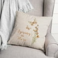 thumbnail image 3 of Creative Products Butterfly Spring Here 18 x 18 Spun Poly Pillow, 3 of 3