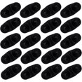 thumbnail image 1 of HUGFEGWE 20Pcs Fishing Rod Fishing Double Rattle Beads Dual Alert Bell Compact Size Portable Fishing Line Rattles Sea Fishing Attractor Bell Beads Black CJB91-133508, 1 of 7