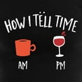 thumbnail image 3 of CafePress - How I Tell Time Coffee AM Wi - Women's Dark Pajamas, 3 of 4
