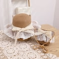 thumbnail image 2 of Girls Summer Hat Bag Set Wide Brim Hat Sun Beach Hats with Shoulder Bag, 2 of 4