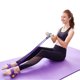 thumbnail image 4 of Bandas de resistencia de fitness Tirador de tobillo con pedal de 4 tubos - 2025 Upgrade Natural Latex Exercise Stretch Bands | Entrenamiento de cuerpo completo | Entrenador de abdominales, brazos, 4 of 5