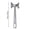 7.4In, variant on Luckky Heavy Duty Stainless Steel Meat Tenderizer Hammer,Double-Sided Metal Mallet Kitchen Tool Good Grip for Chicken Pounder,Steak Pork