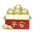 thumbnail image 1 of Figura de dinero chino, adorno de mesa de resina, regalo de la suerte del Año Nuevo Chino 2024 Estilo A, 1 of 9