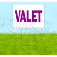 thumbnail image 1 of Valet (18" x 24") Yard Sign, Includes Metal Step Stake, 1 of 6