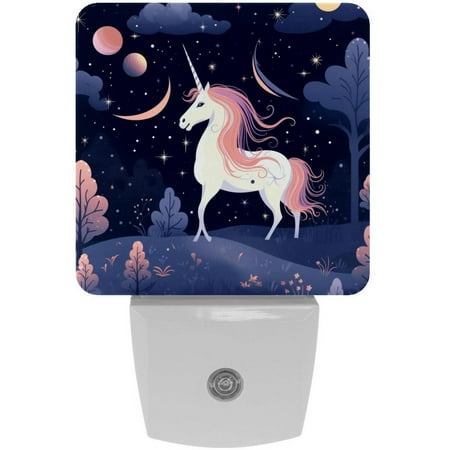 

Star Unicorns LED Square Night Lights - Stylish and Energy-Efficient Illumination for Any Room - Set of 2