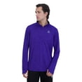 thumbnail image 4 of Reebok Men's and Big Men's Trail Quarter-Zip Active Pullover Shirt, Sizes XS-5XL, 4 of 11