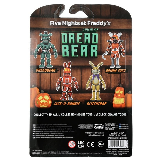 Funko Action Figure: Five Nights at Freddy's: Curse of Dreadbear - Captain Foxy - Walmart Exclusive