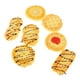 thumbnail image 4 of Galletas artificiales de chocolate, postres para decorar, juguetes de comida realistas. Galleta Amarilla, 4 of 9