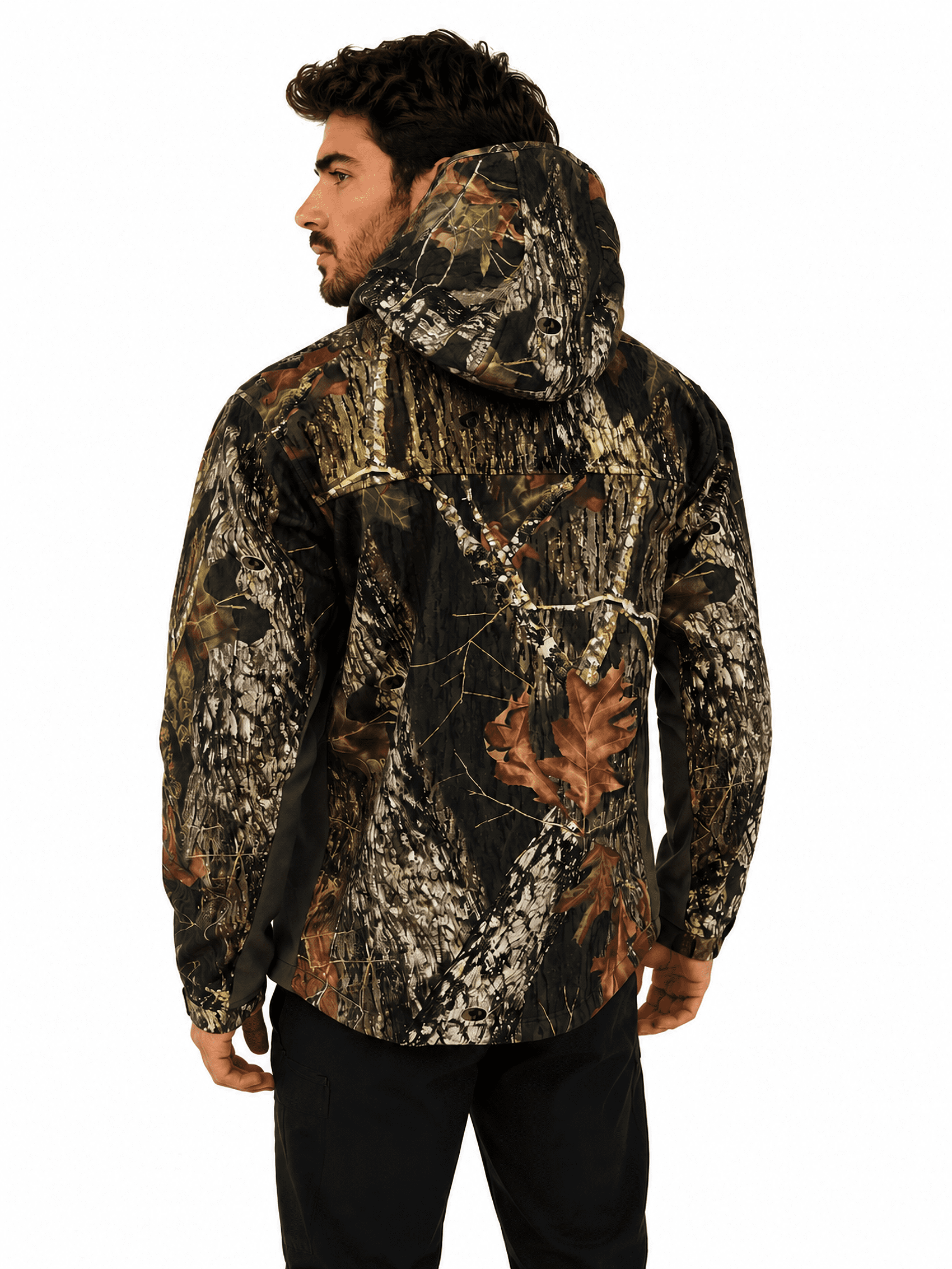 Men’s Mossy Oak New Break Up Wind Ridge Hunting Jacket Size L