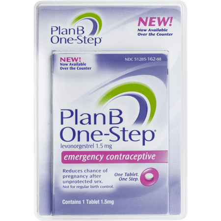 Teva Pharmaceuticals Plan B One Step (Best Day After Pill)