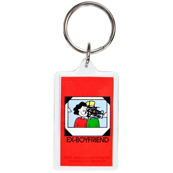 David & Goliath - Ex Boyfriend Keychain