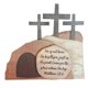 thumbnail image 1 of Escena de resurrección de Pascua Decoración de madera Decoración de Eid Al-Fitr de Pascua Decoración de escena de resurrección de madera Nat Como se muestra, Como se muestra, 1 of 5