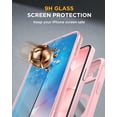 thumbnail image 4 of Funda Miracase para iPhone 17E/16E con pantalla de cristal rosa, 4 of 6
