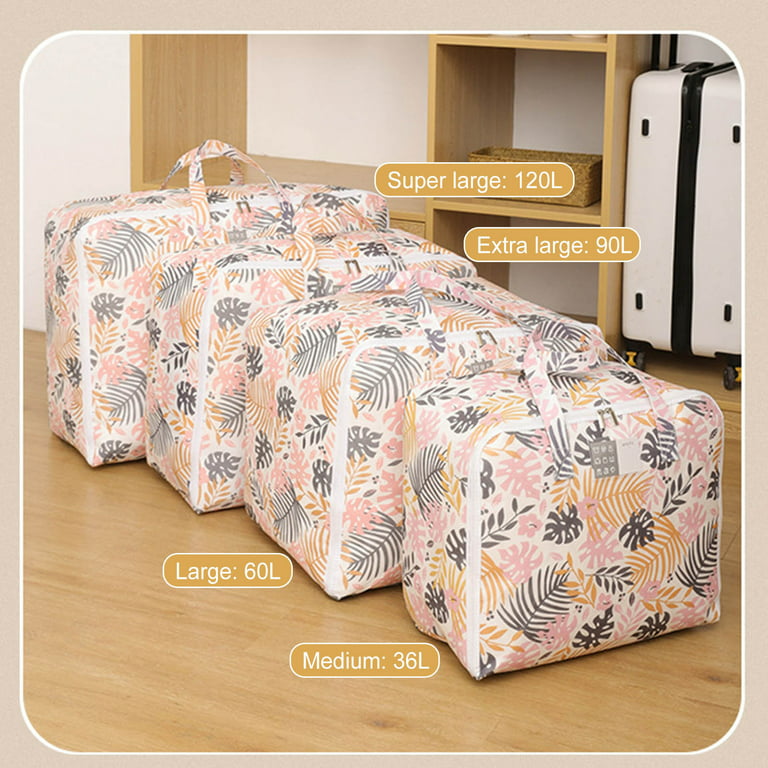 Meitianfacai Clothing Storage Bags for Clothes, 1Pcs Down Comforter Storage Bags for Blankets and Quilts, Bedding, Sweater, Pillow Storage Bags with Zipper, Heavy