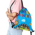 thumbnail image 2 of Canciones Infantiles Mochila de Cuerdas para Deportes y Gimnasio, Bolsa de Cuerdas Resistente al Agua, Bolsa Cinch, 30×40cm, 2 of 6