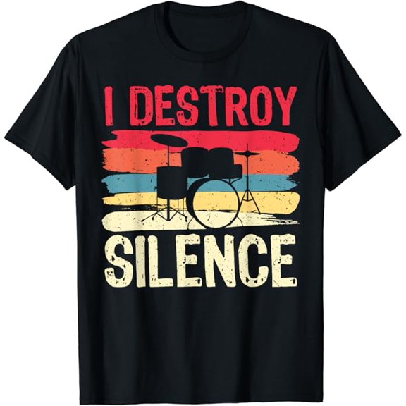 T-SHIRTFunny Drummer, Musician, Percussionist, Drum Player, Drummer T-Shirt mens t shirt,black,women,funny,misfits,men,journey