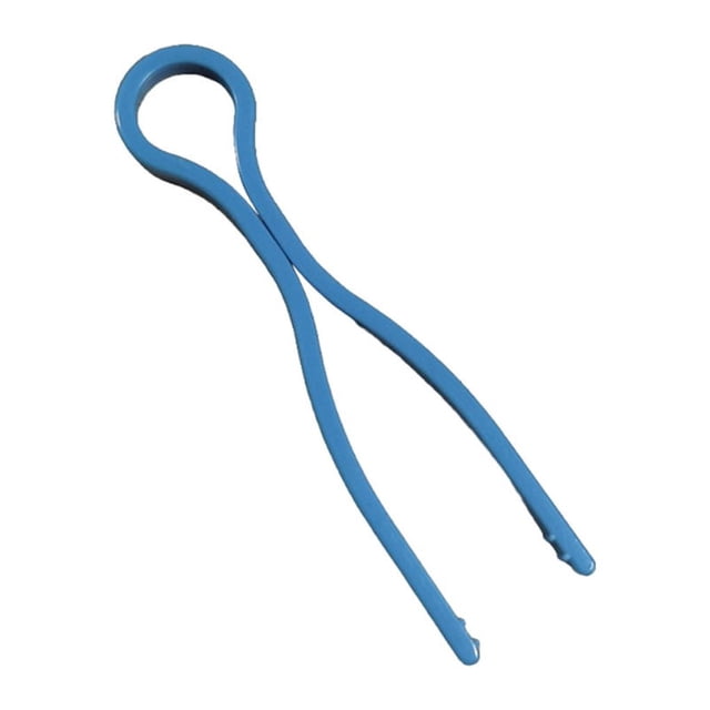 Wosthever Abrazadera de soporte de bobina, accesorios de costura de plástico, suministro de bordado, máquina organizadora de hilos, gran regalo Artesanía azul acido