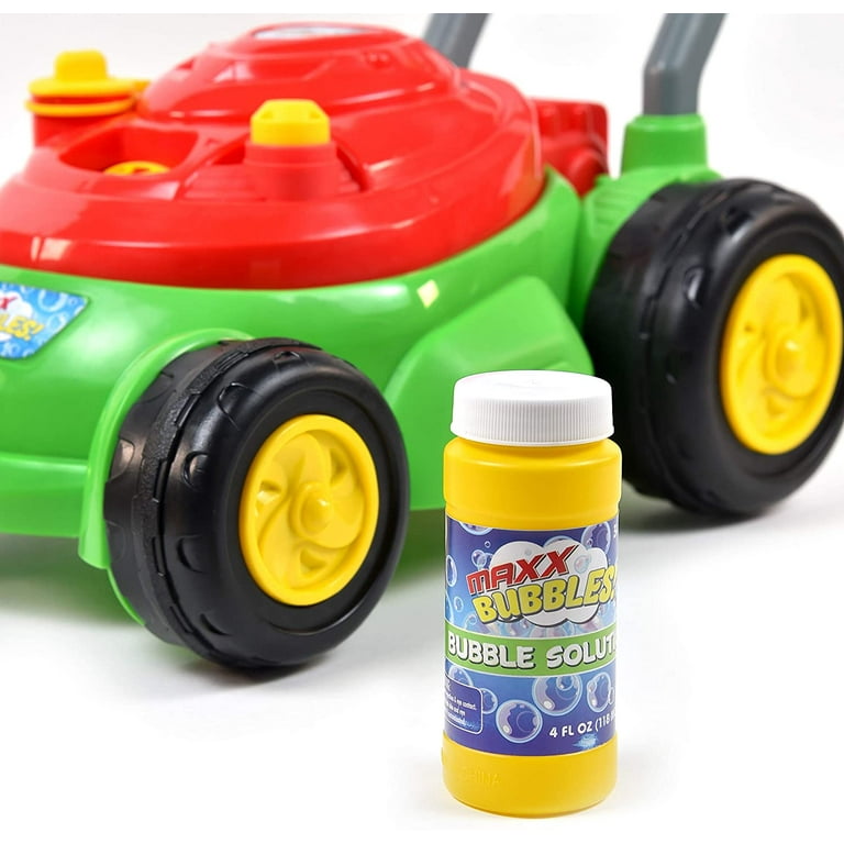 Sunny Days Entertainment Bubble-N-Go Deluxe Toy Lawn Mower Sunny Days Entertainment Bubble-N-Go Deluxe Toy Lawn Mower