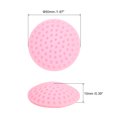 thumbnail image 2 of Uxcell 8Pack Door Stopper Wall Protector, 50mm/2" Pink Self Adhesive Bumpers Doorknob Buffer Guard for Home Office, 2 of 6