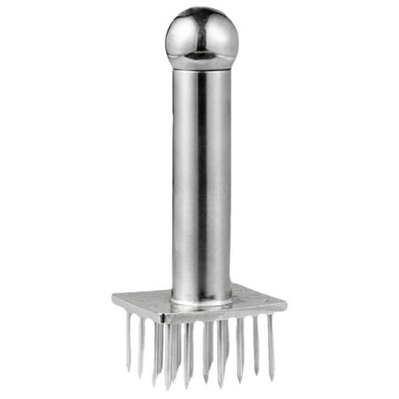 

Yage Meat Tenderizer with Needles Metal Meat Mallet Meat Tenderizer Cooking Tool Kitchen Food Hammer (28-pin)